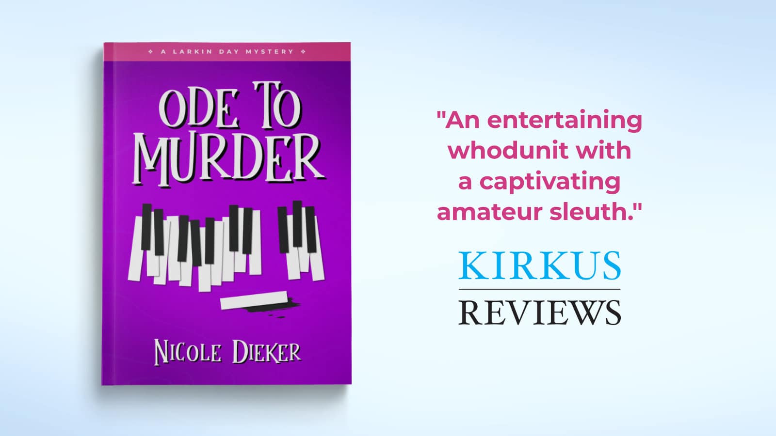 ODE TO MURDER Receives Kirkus Review - Shortwave Publishing