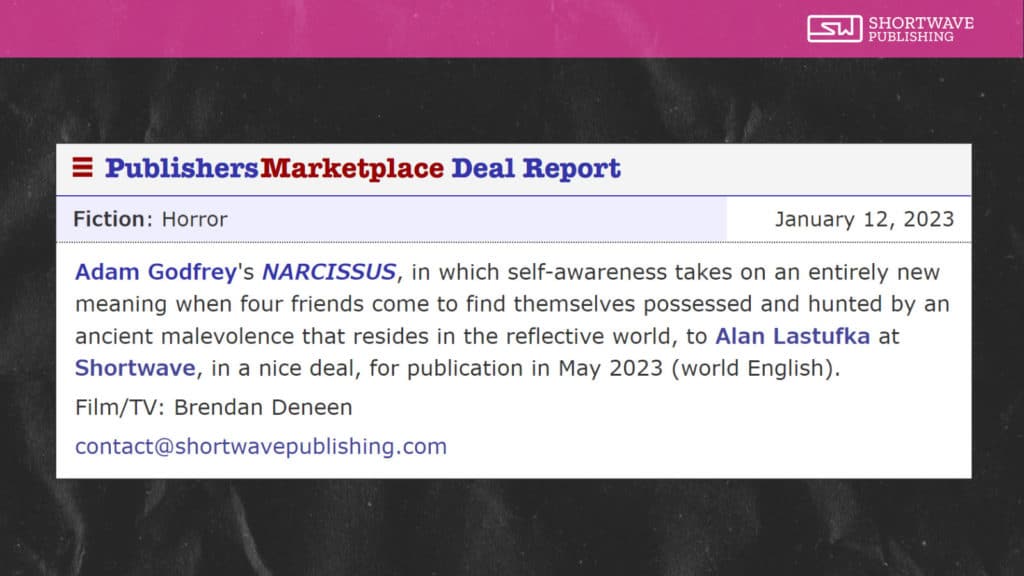 New Deal Announcement - Narcissus