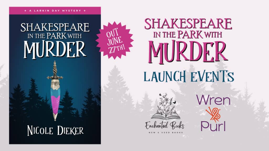 Shakespeare in the Park with Murder Launch Events