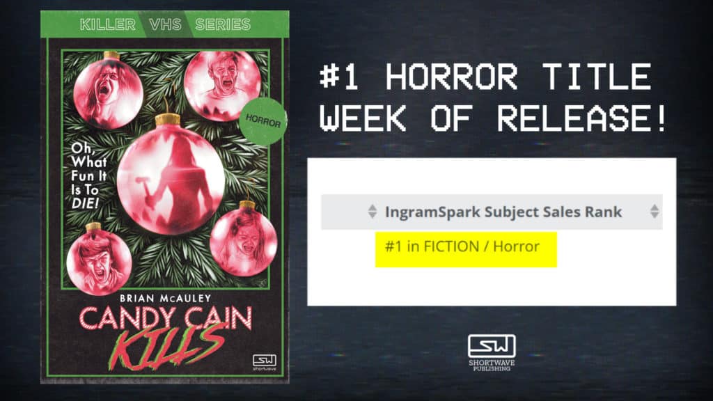 Candy Cain Kills is #1 horror title week of release